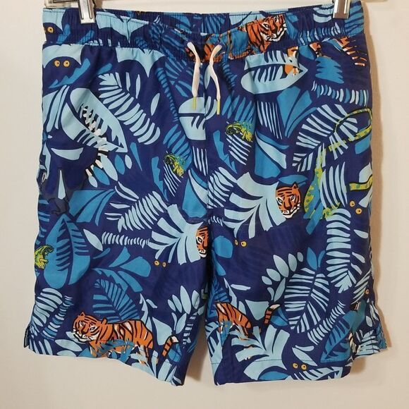 Lands End Swim Trunks  KST - Picture 1 of 3